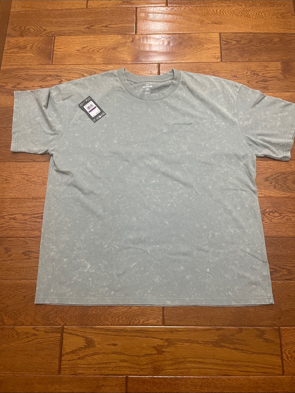 Under Armour Serpentine Wash Oversized Logo Tee